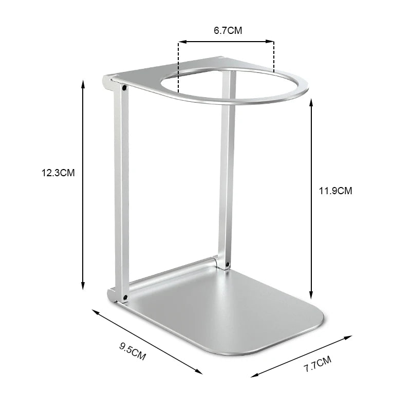 Foldable Coffee Drip Holder Aluminum Alloy Support Stand For Wireless Electric Portable Espresso Coffee Machine